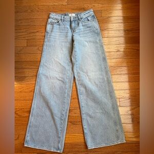 Light Blue Wide-Leg Women Jeans Size 22. PAC Sun